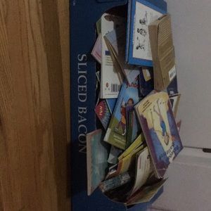 Box full of kids books